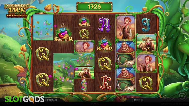 Megaways Jack and the Magic Beans Slot - Screenshot 2