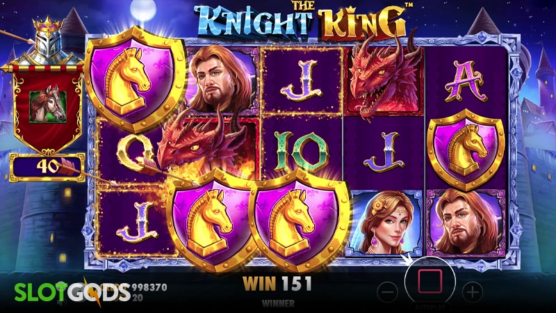 The Knight King Slot - Screenshot 3