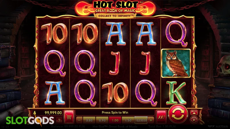 Hot Slot™: Great Book of Magic Slot - Screenshot 1