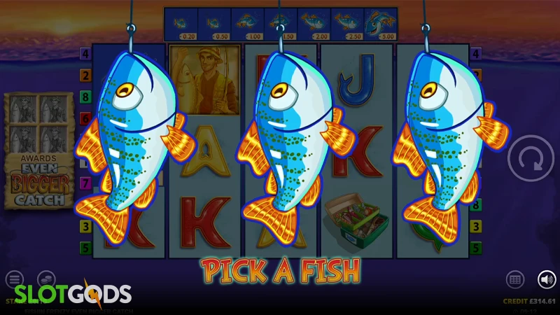 Fishin' Frenzy: Even Bigger Catch Slot - Screenshot 3