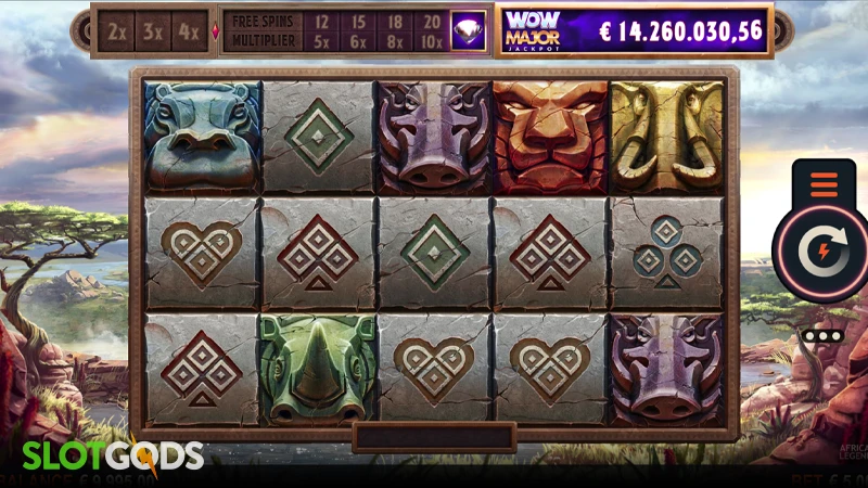 African Legends Slot - Screenshot 1