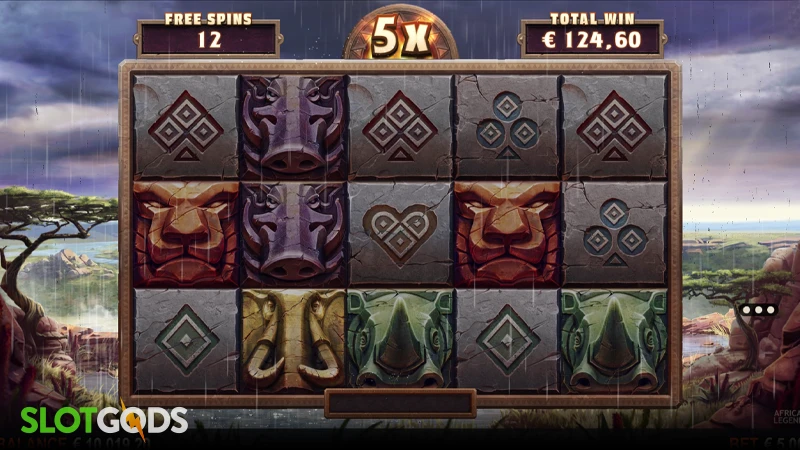 African Legends Slot - Screenshot 3