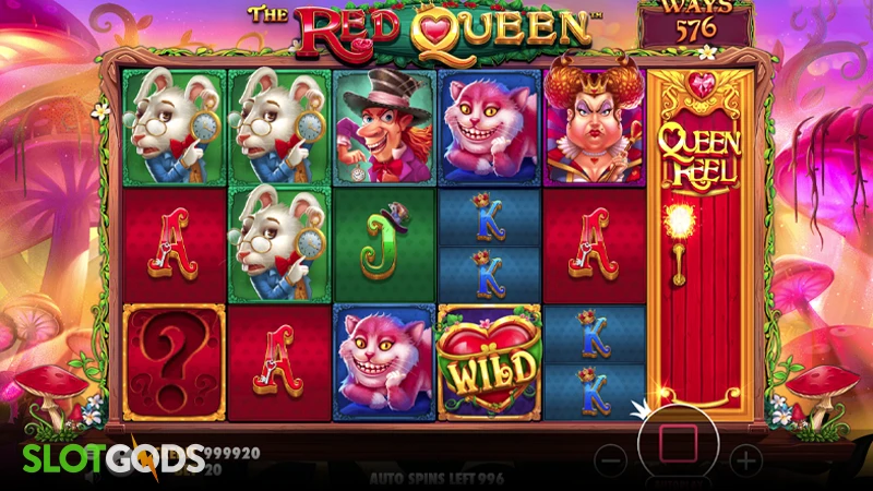 The Red Queen Slot - Screenshot 1