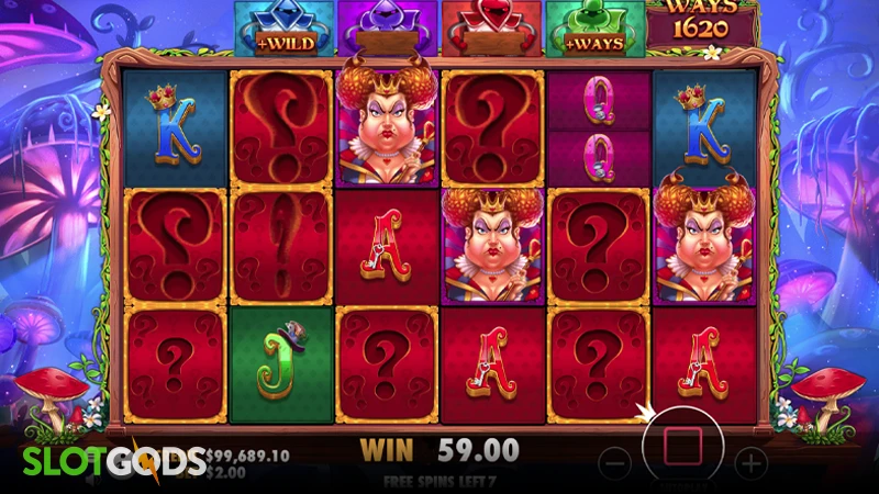 The Red Queen Slot - Screenshot 3