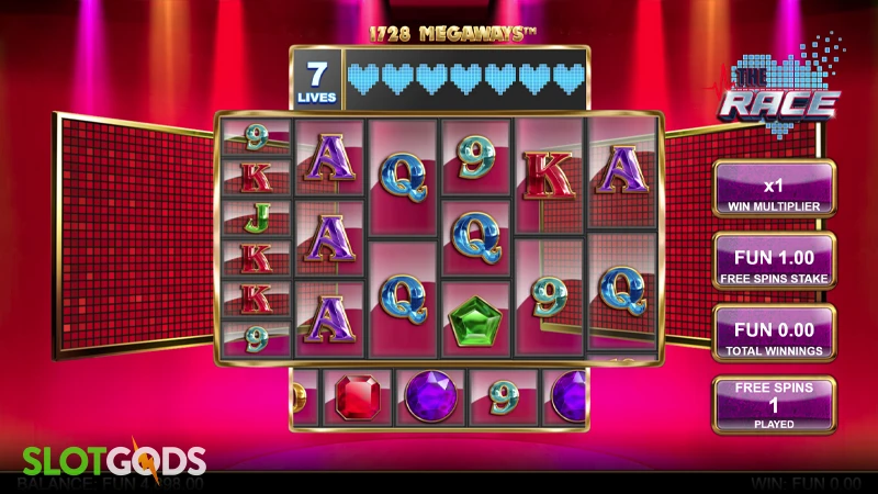 The Race Megaways Slot - Screenshot 3