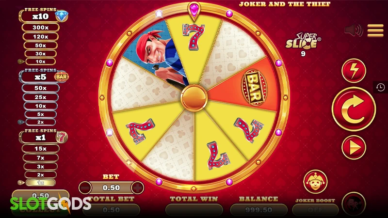 The Joker And The Thief Slot - Screenshot 