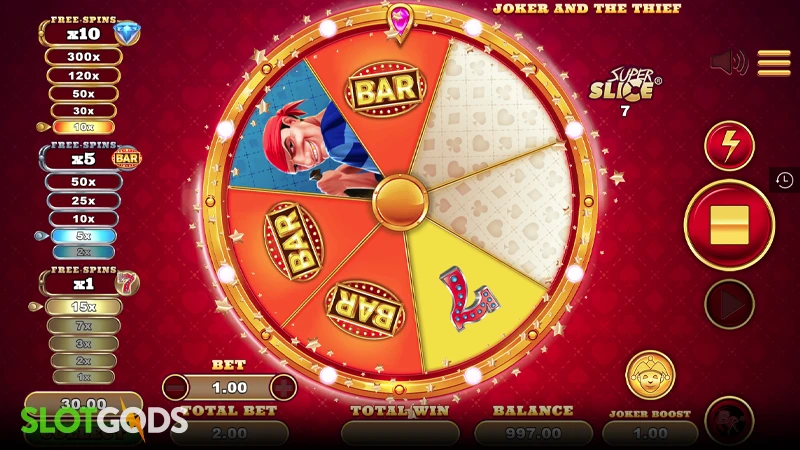 The Joker And The Thief Slot - Screenshot 2