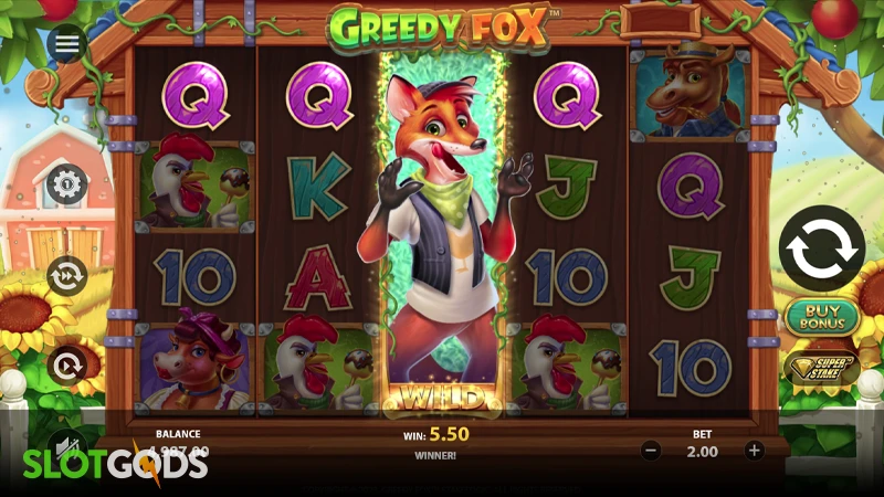 Greedy Fox Slot - Screenshot 2
