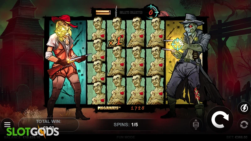 Duel of the Dead Megaways Slot - Screenshot 3