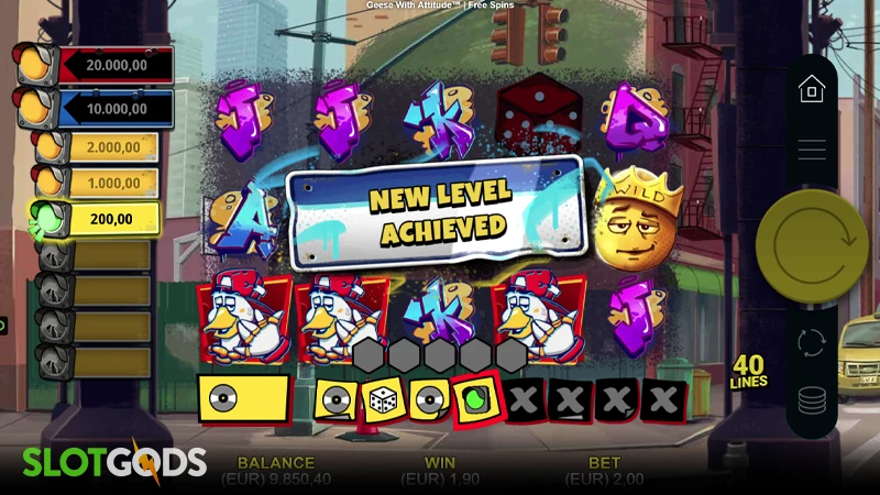 Geese with Attitude Slot - Screenshot 3