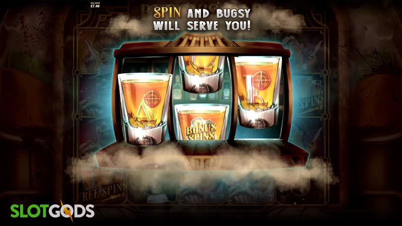 Bugsy's Bar Slot - Screenshot 2