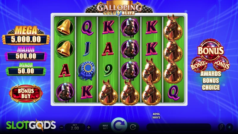 Galloping Gold Blitz Slot - Screenshot 