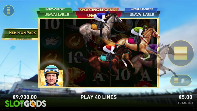Grand National: Sporting Legends Slot - Screenshot 2