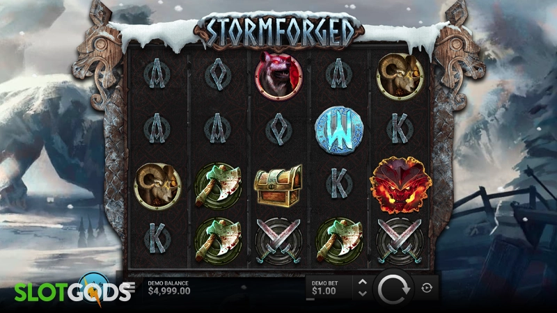 Stormforged Slot - Screenshot 1