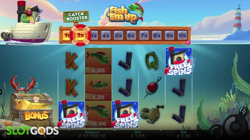 Fish 'Em Up Slot - Screenshot 2