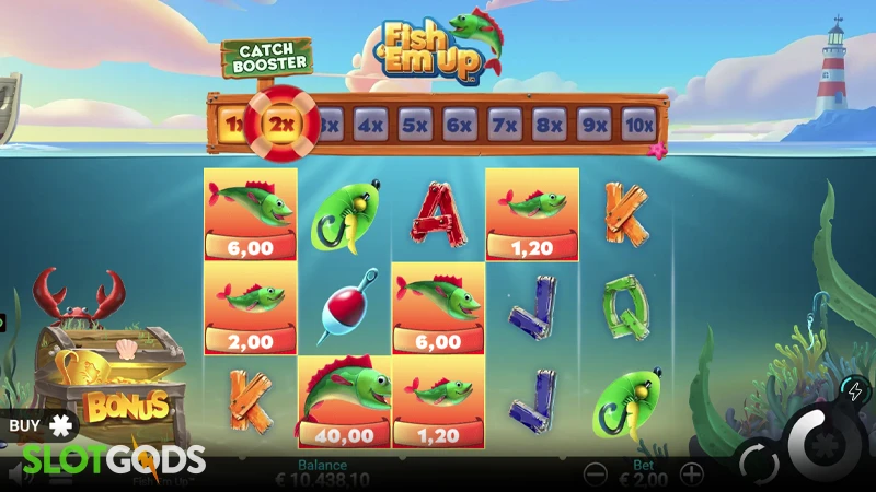 Fish 'Em Up Slot - Screenshot 