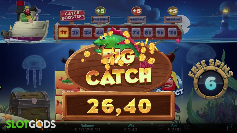 Fish 'Em Up Slot - Screenshot 4