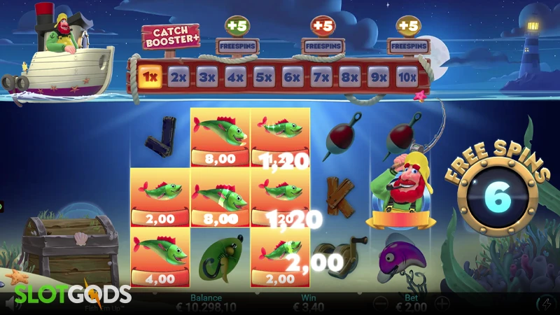 Fish 'Em Up Slot - Screenshot 3