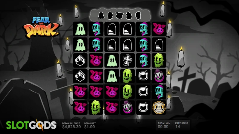 Fear The Dark Slot - Screenshot 3