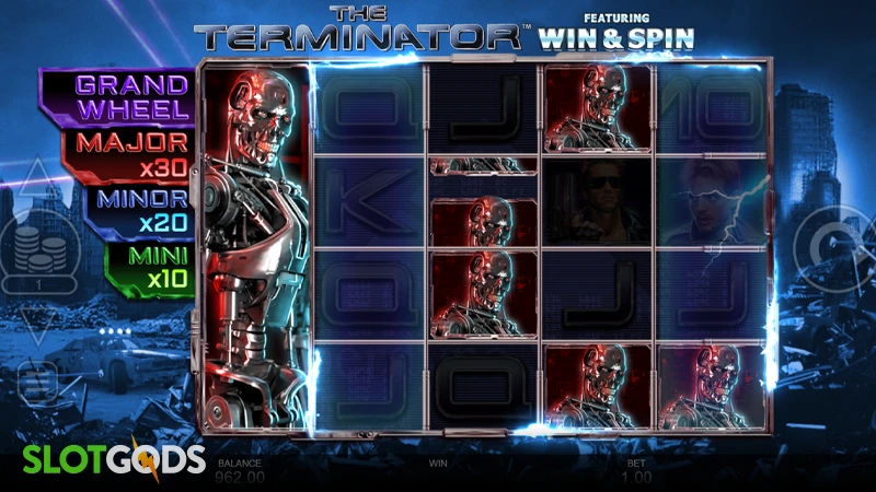 The Terminator Win & Spin Slot - Screenshot 3