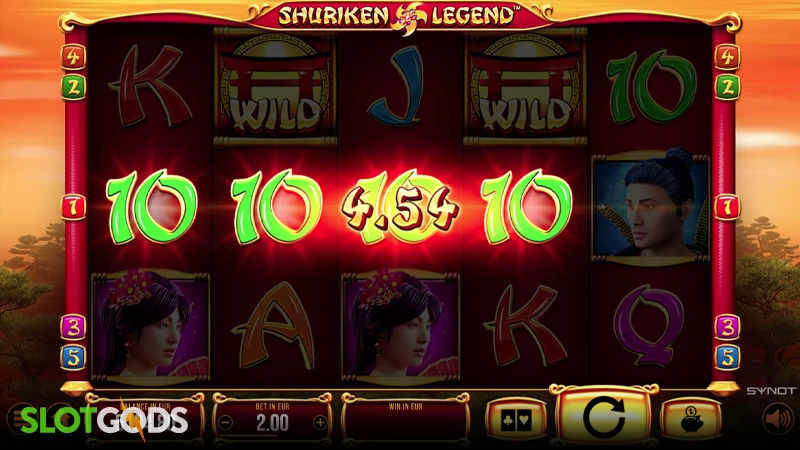 Shuriken Legend Slot - Screenshot 2
