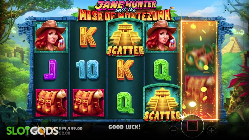 Jane Hunter and the Mask of Montezuma Slot - Screenshot 2