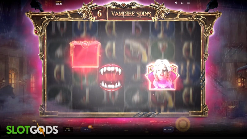 Transylvania Night of Blood Slot - Screenshot 3