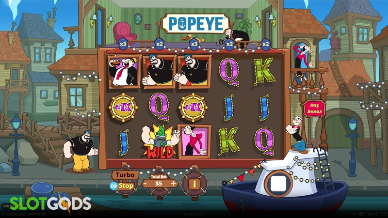 Popeye Slot - Screenshot 1