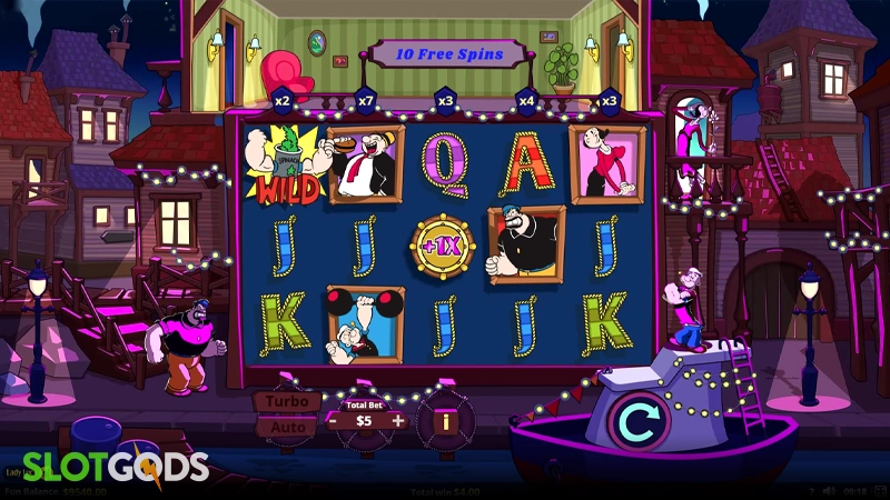 Popeye Slot - Screenshot 3