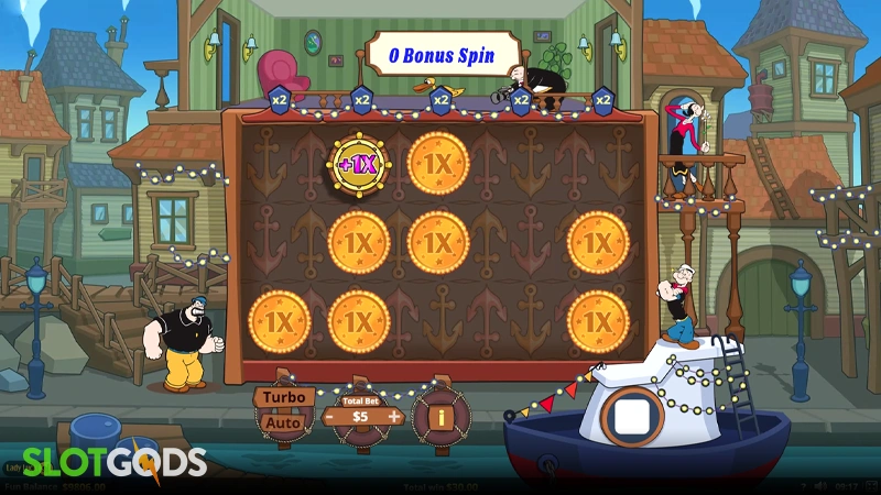 Popeye Slot - Screenshot 2