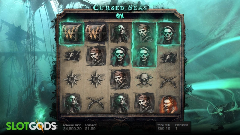 Cursed Seas Slot - Screenshot 3