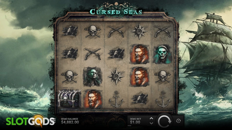Cursed Seas Slot - Screenshot 
