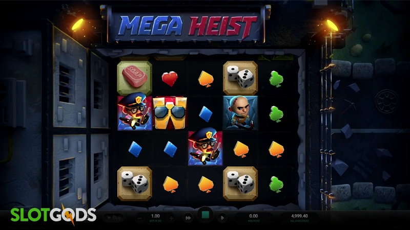 Mega Heist Slot - Screenshot 1
