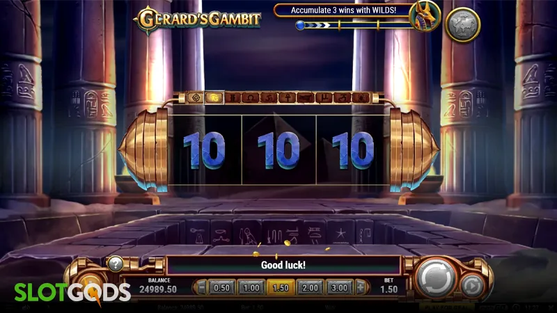 Gerard's Gambit Slot - Screenshot 1