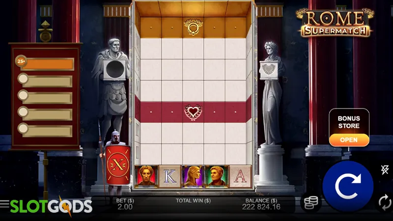 Rome Supermatch Slot - Screenshot 1