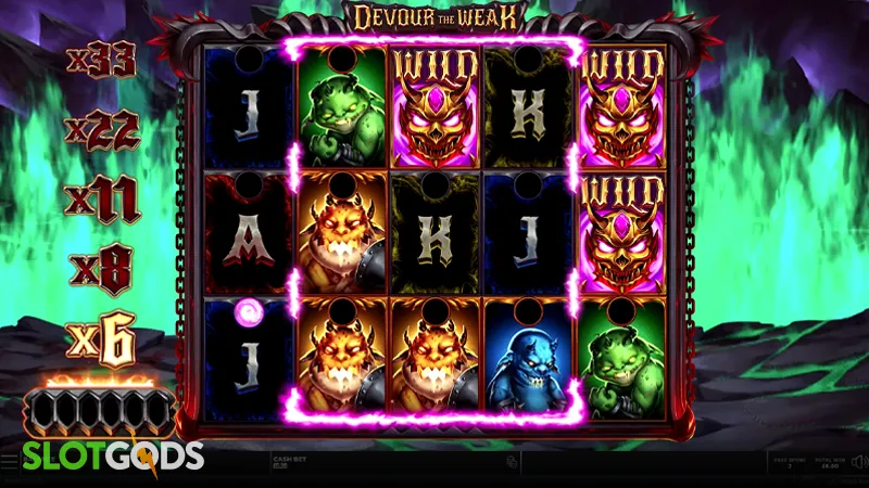 Devour The Weak Slot - Screenshot 4