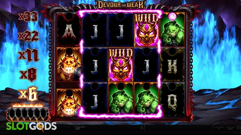 Devour The Weak Slot - Screenshot 3