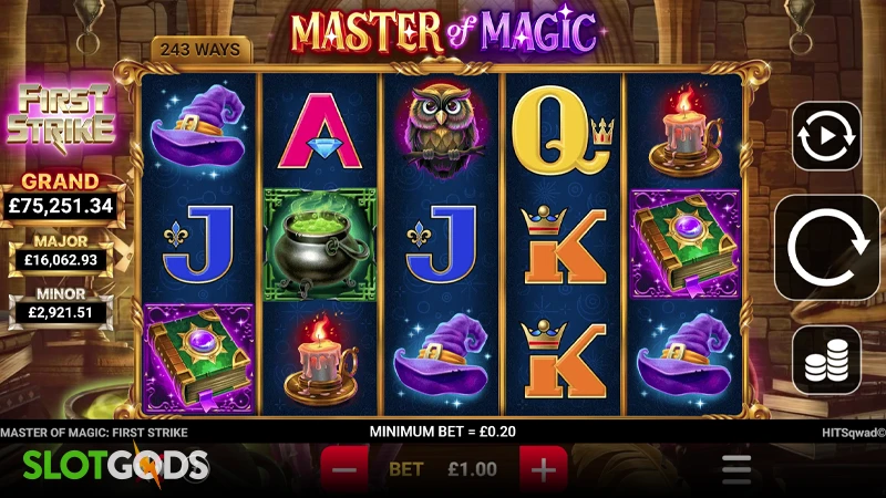 Master of Magic: First Strike Slot - Screenshot 1