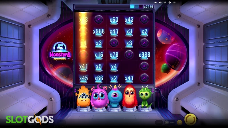 5 Monsters Slot - Screenshot 3