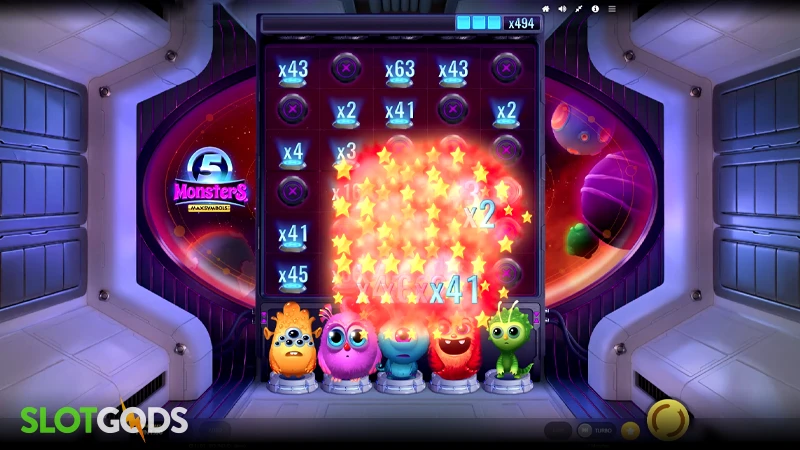 5 Monsters Slot - Screenshot 4