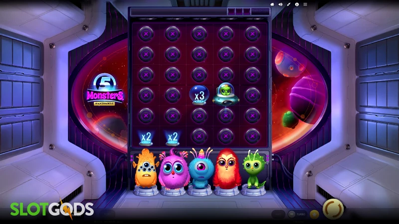 5 Monsters Slot - Screenshot 2