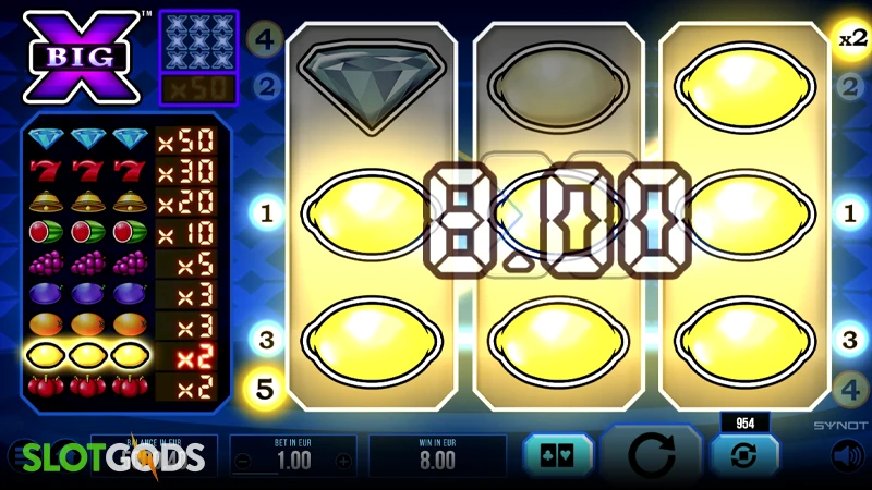Big X Slot - Screenshot 2