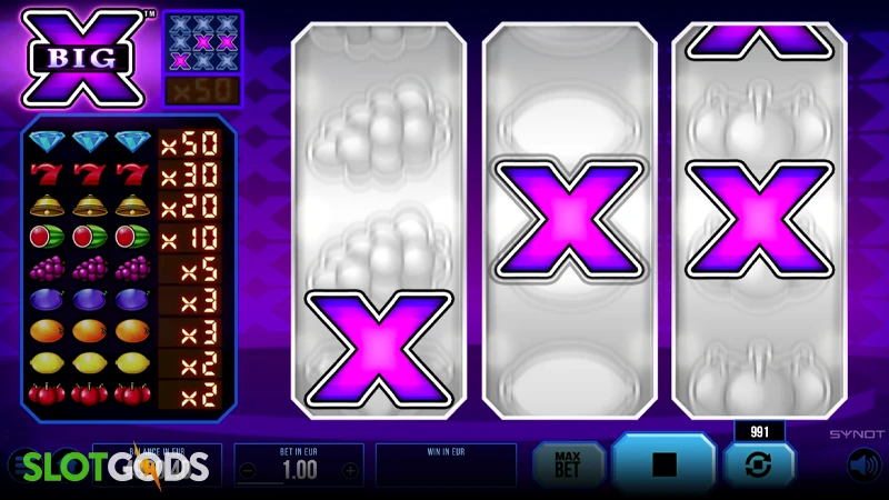 Big X Slot - Screenshot 3