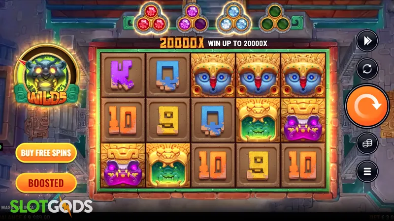 4 Masks of Inca Slot - Screenshot 1