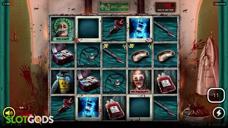 Disturbed Slot - Screenshot 1