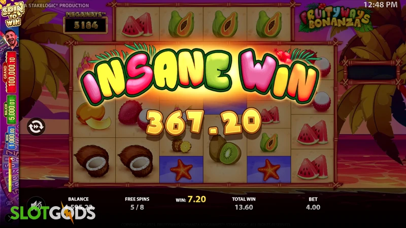 Fruityways Bonanza Megaways Slot - Screenshot 4