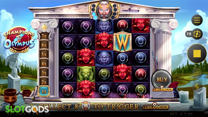 Champions of Olympus Slot - Screenshot 