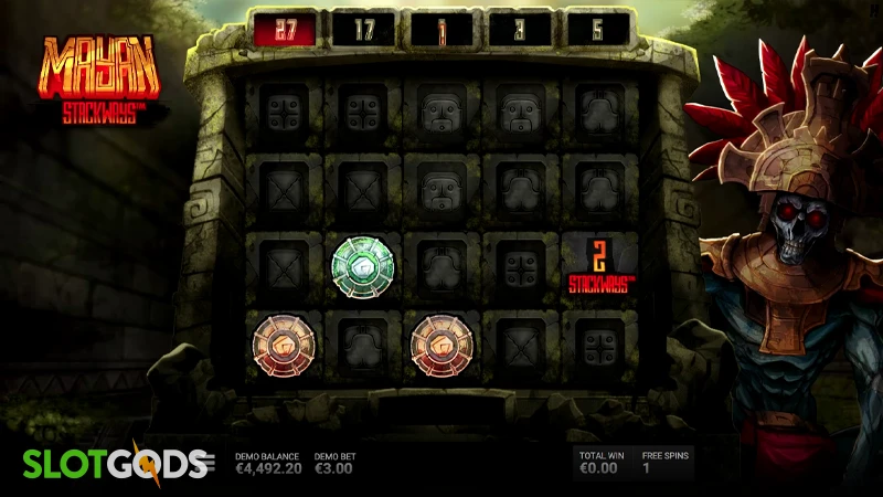 Mayan Stackways Slot - Screenshot 3