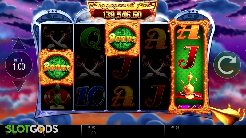 Genie Jackpots Slot - Screenshot 3