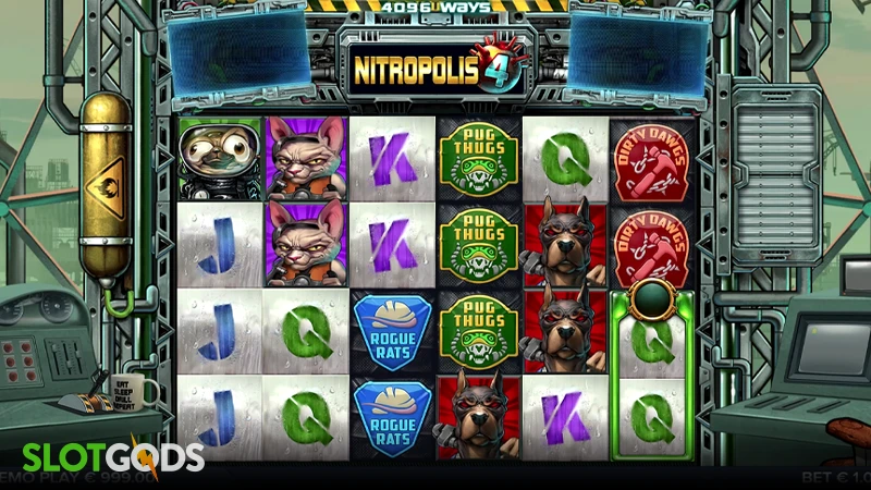 Nitropolis 4 Slot - Screenshot 